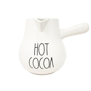 RAE DUNN Hot Cocoa pot pourer pitcher hot chocolate winter